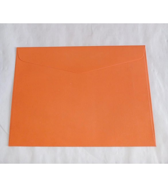 Envelope Carta Colorido 16,2 x 22,9 mm Laranja 80g C/99 env